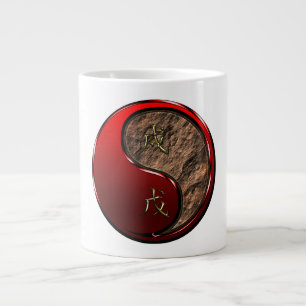 Earth Dog Large Coffee Mug