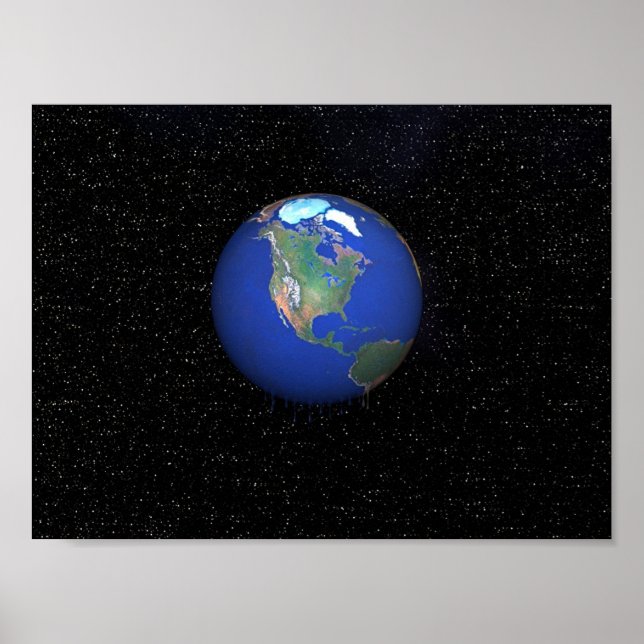 Earth Drip Poster (Front)