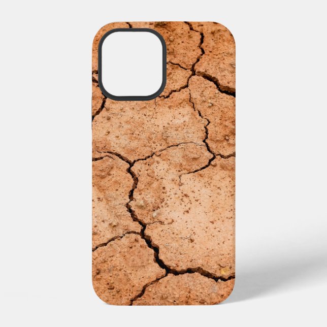 Earth drought floor dryness iPhone case (Back)