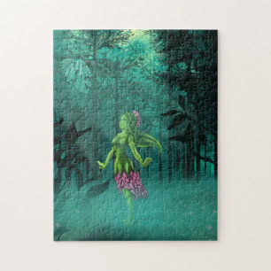 Earth Element and Butterfly Jigsaw Puzzle