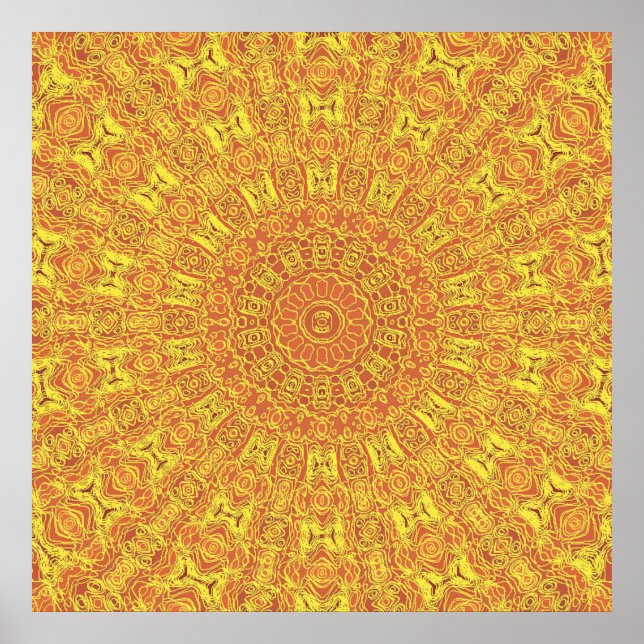 EARTH Element Contours poster Motif (Devant)