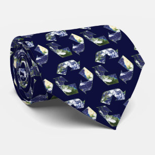 Earth - Environmental - Recycling Tie