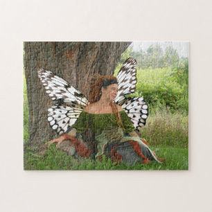 Earth Fairy Nymph Jigsaw Puzzle