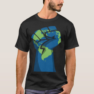 Earth Fist RESIST Climate Change T-Shirt