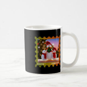 Earth Forever Environmental Protection Stamp Sunse Coffee Mug