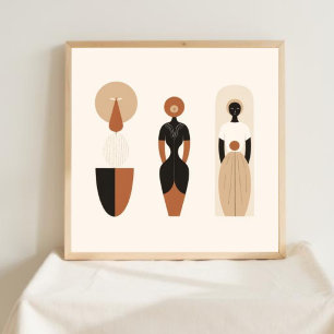 Earth & Form – Minimalist Botanical Art 5 Poster
