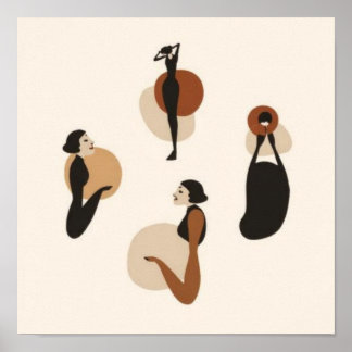 Earth & Form – Minimalist Botanical Art VI Poster
