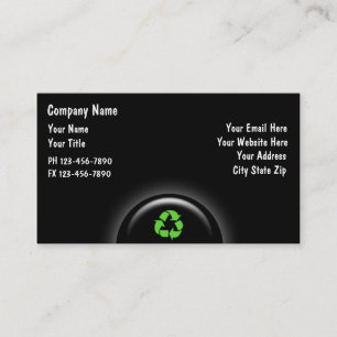 Earth Friendly Business Cards