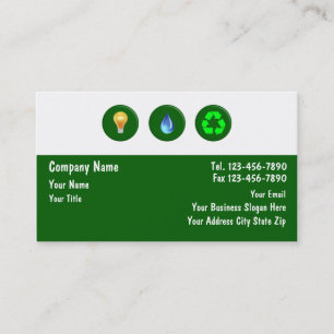 Earth Friendly Business Cards