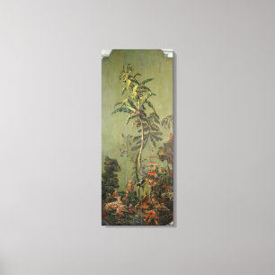 Earth, from a series of panels depicting canvas print