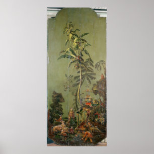 Earth, from a series of panels depicting poster