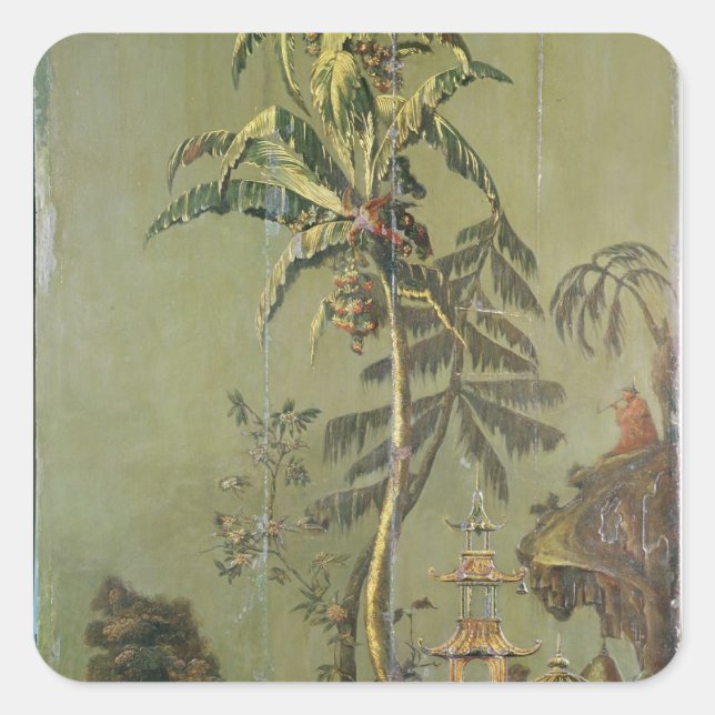 Earth, from a series of panels depicting square sticker (Front)