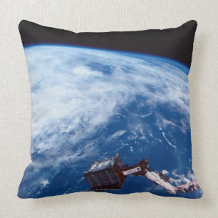 Earth from a Space Shuttle 2 Throw Pillow