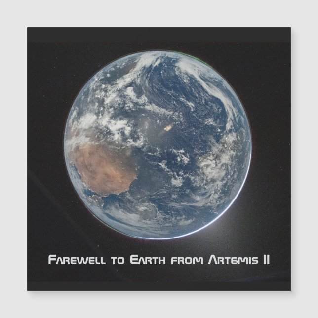 Earth From Artemis II (Front)