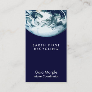 Earth from Space Card