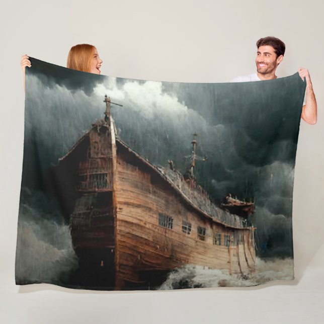 EARTH from SPACE Fleece Blanket (In Situ)