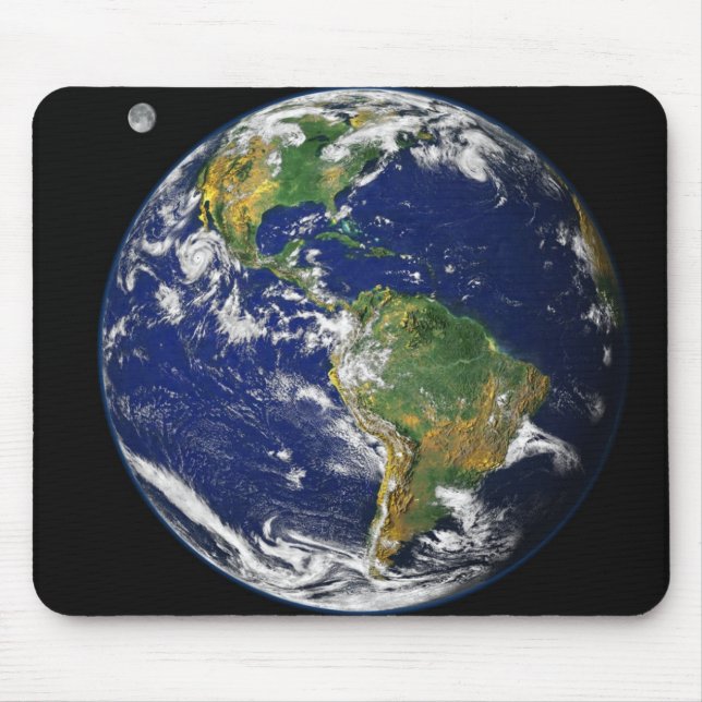 Earth from space mouse pad (Front)