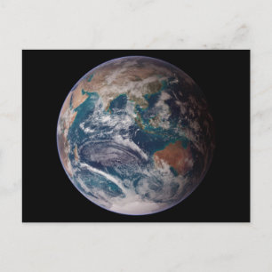 Earth From Space Postcard