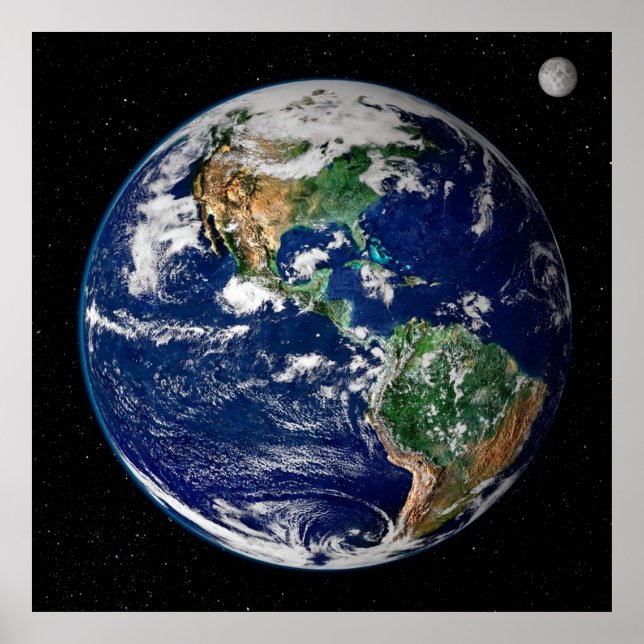 Earth from Space Poster (Front)