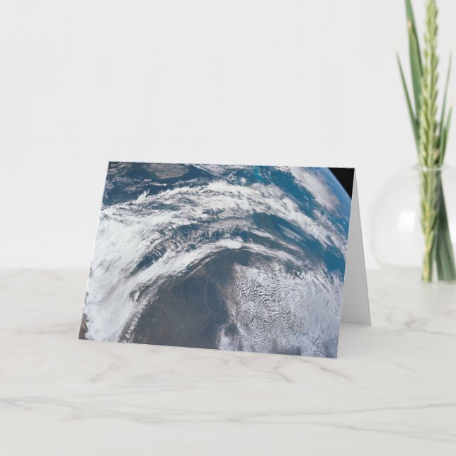 Earth From The Apollo 12 Spacecraft. Card (Front)