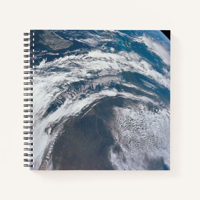 Earth From The Apollo 12 Spacecraft. Notebook (Front)