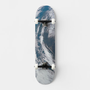 Earth From The Apollo 12 Spacecraft. Skateboard