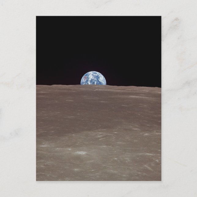Earth from the Moon Postcard (Front)