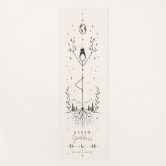 Earth Goddess Tree Pose Yoga Mat