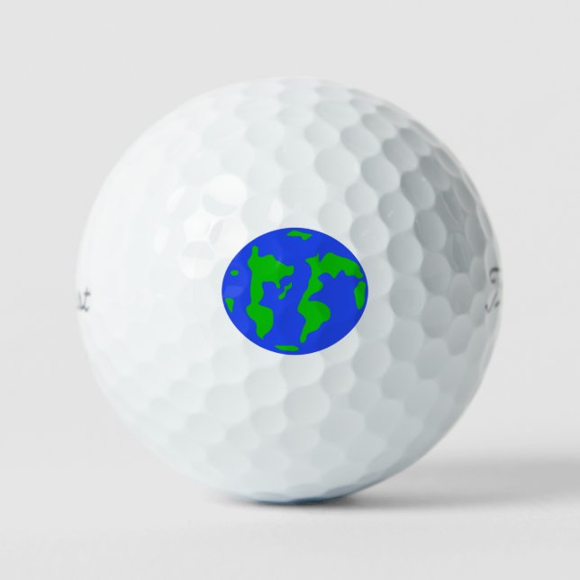 Earth  golf balls (Front)