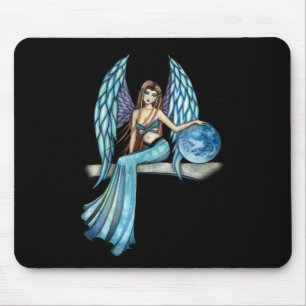 Earth Guardian Angel Fairy Mouse Pad