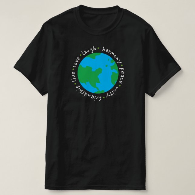 Earth Harmony T-Shirt (Design Front)