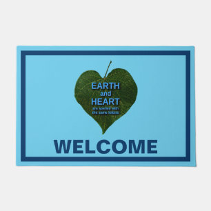 Earth - Heart Anagram Doormat