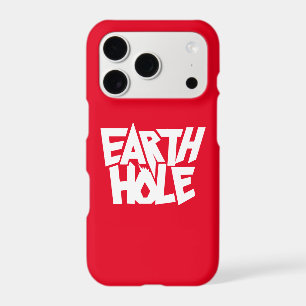 Earth Hole for iPhone case Red