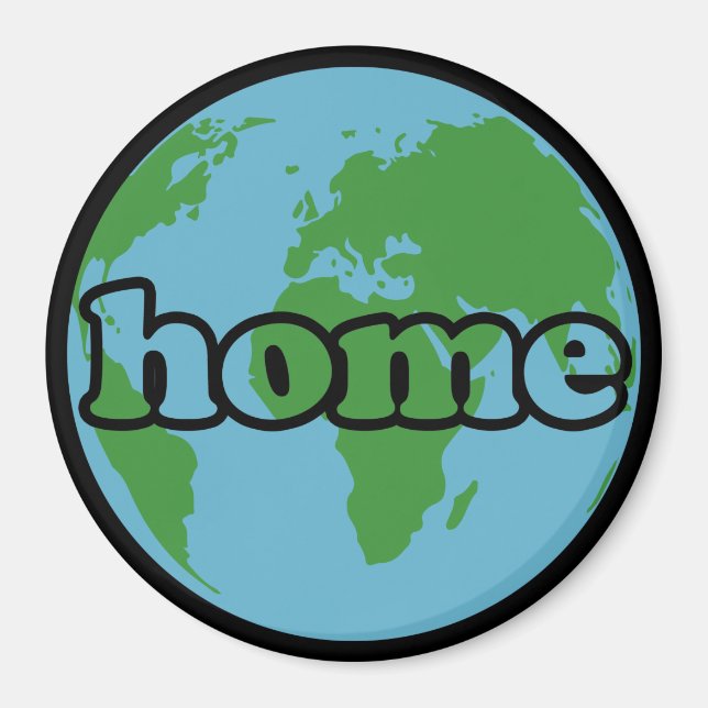 Earth Home Magnet (Front)