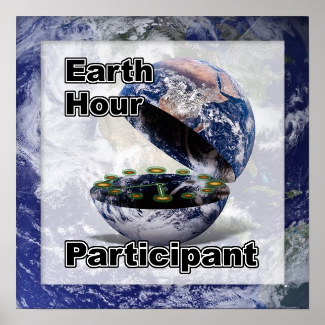 Earth Hour Participant Poster (Front)
