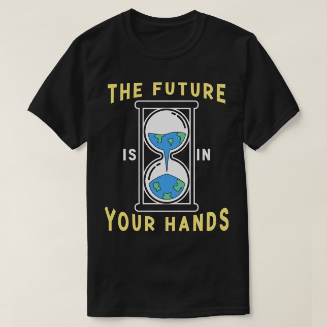 Earth Hour Time Environmentalist Save The Planet  T-Shirt (Design Front)