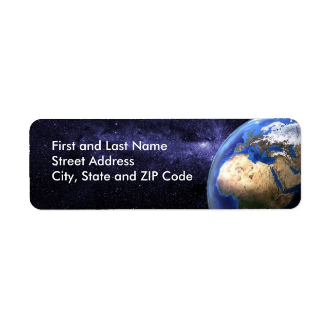 Earth in space (Front)