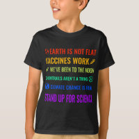Earth is Not Flat Vaccines Work Funny science