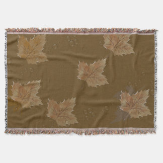 Earth Leaf Comfort Throw Blanket