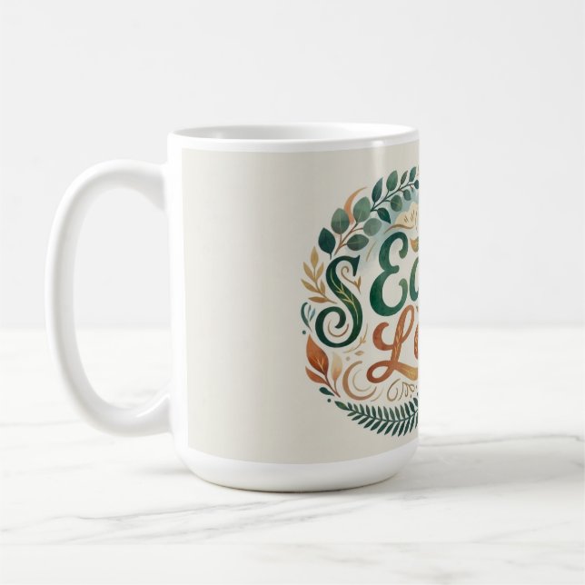 Earth Lover,T-Shirt Coffee Mug (Left)