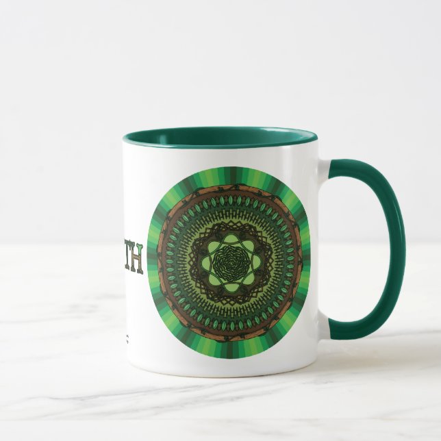 Earth Mandala Mug (Right)