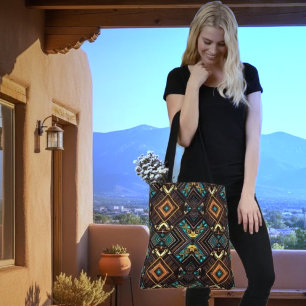 Earth Mandala Tote Bag