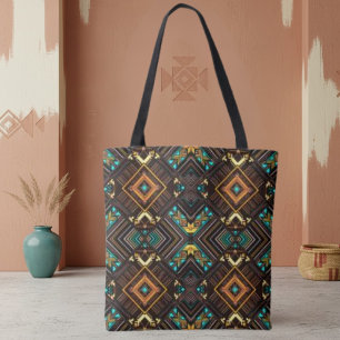 Earth Mandala Tote Bag