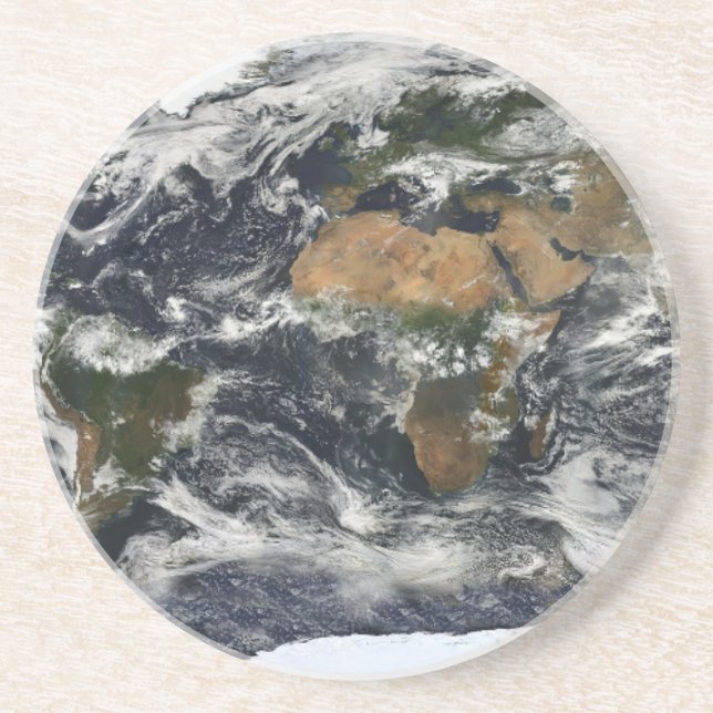 Earth map coaster (Front)