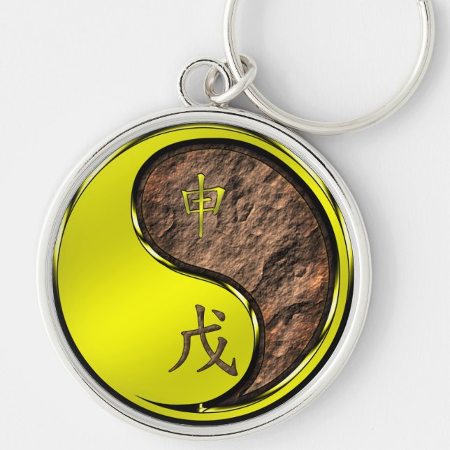 Earth Monkey Keychain (Front)