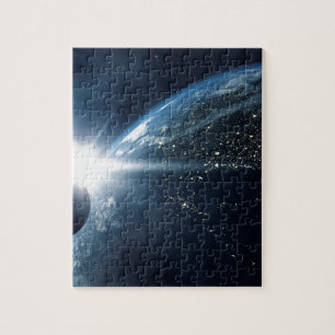 earth moon and sun jigsaw puzzle