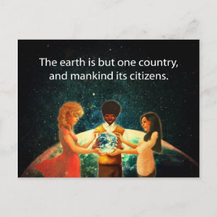 Earth One Country Postcard