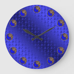 Earth Ox Large Clock