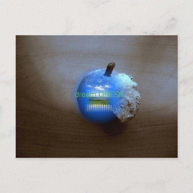 Earth Pear Postcard (Front)