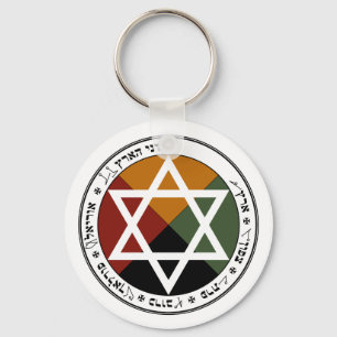 'Earth Pentacle' Keychain